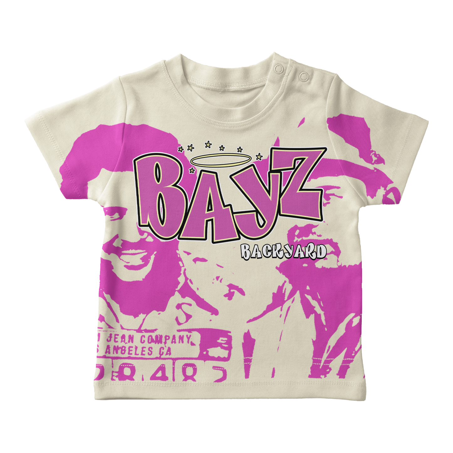 Asaali x BayzBackyard Cream Crop Top