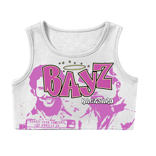 Asaali x BayzBackyard White Tank Top