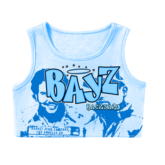 Asaali x BayzBackyard Baby Blue Tank Top